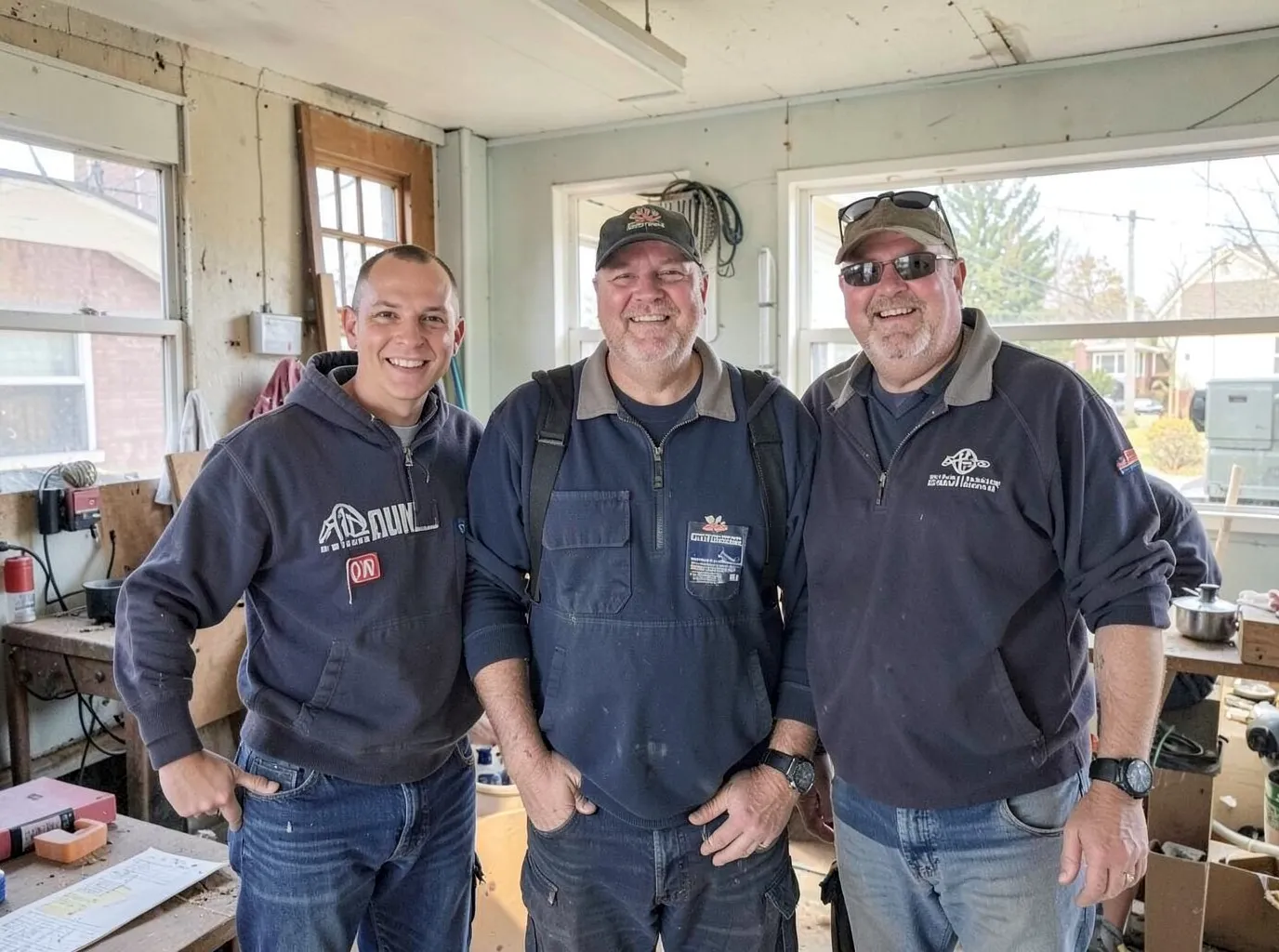 The Orem Roof & Leak Pros team at work in Orem