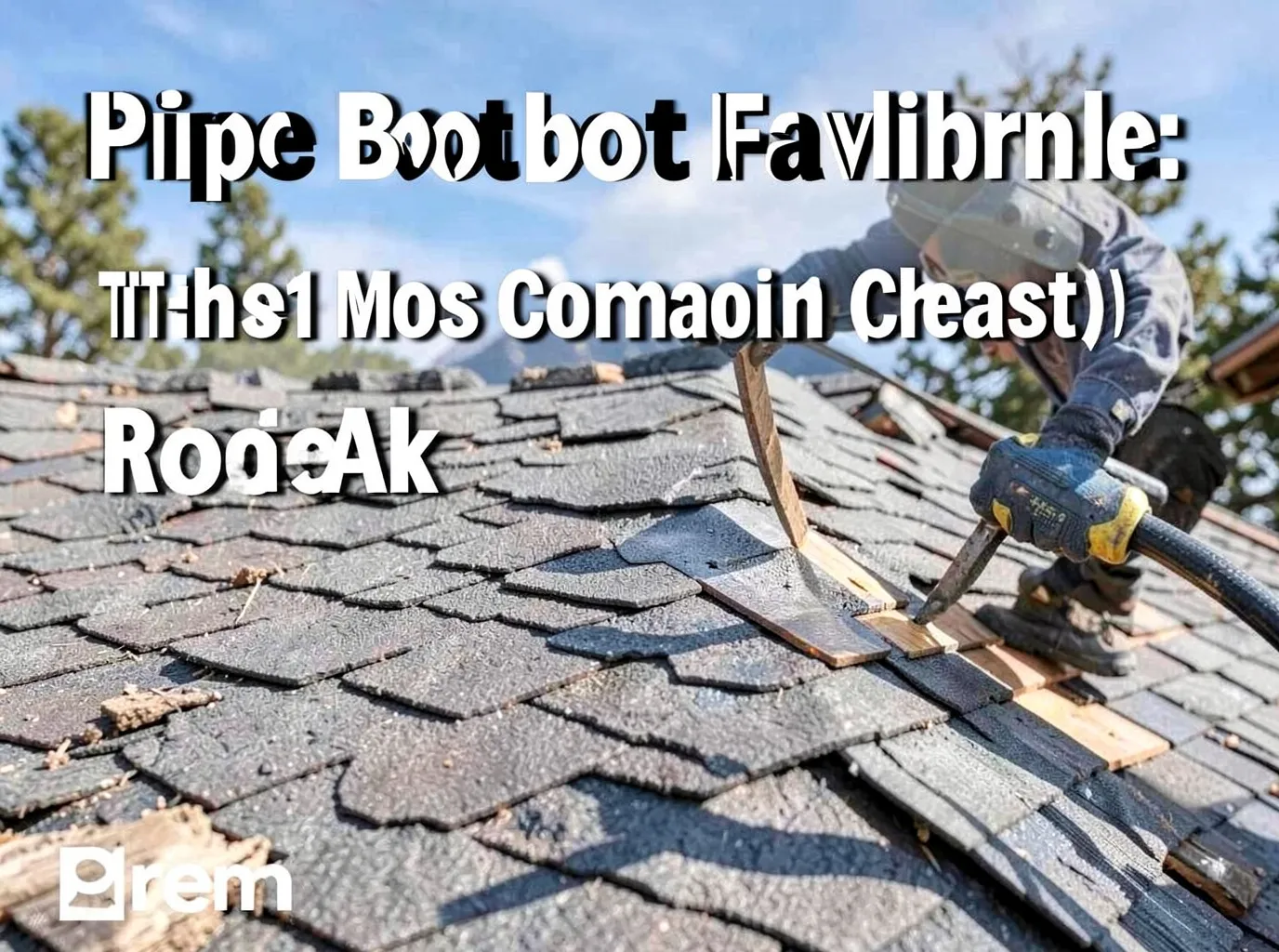 Pipe Boot Failure: The #1 Most Common (and Cheapest) Roof Leak