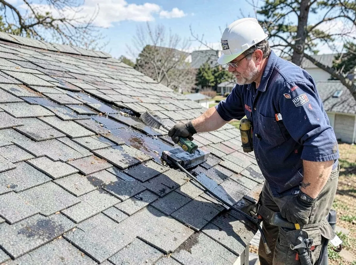 Shingle Roof Leak Repair in Orem, UT